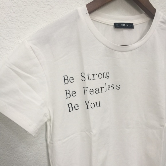 “Be Strong Be Fearless Be You” Tee SMALL - Picture 6 of 8
